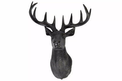 Innendørs Julepynt Pynt Hjortehode Poly 37x19x48cm