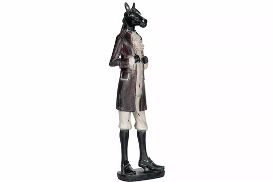 Dekorasjon Statue Hestejakke 8,5x42cm