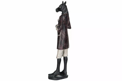 Dekorasjon Statue Hestejakke 8,5x42cm
