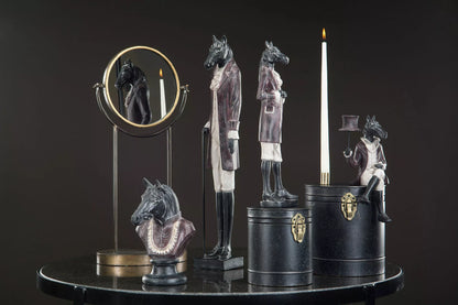 Dekorasjon Statue Hestejakke 8,5x42cm