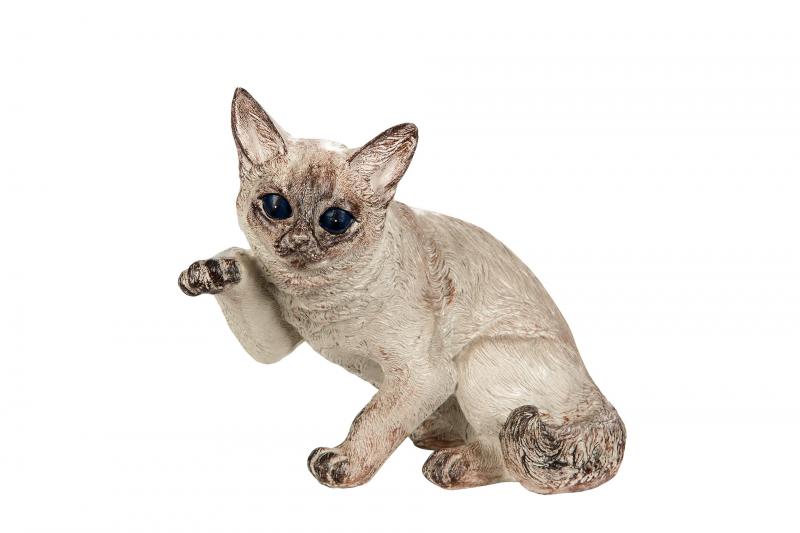 Dekorasjon Dyr Katt Polyresin 22x13,5x19cm SALG
