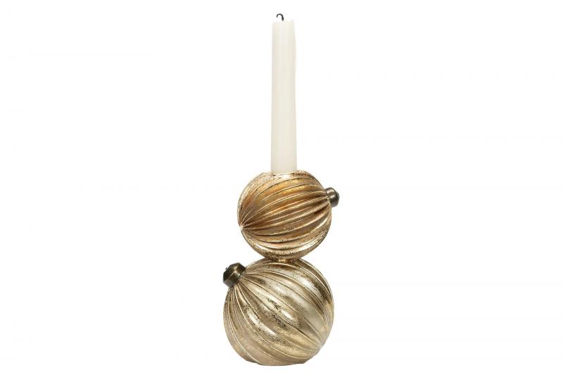 Julelysestake julekule Duo Ø10x16cm SALG