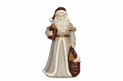 Innendørs Julepynt Nisse julegave 16x15,5x31cm