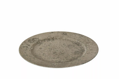 Hardplast Blomsterpotte Grå Fat Rondo 20x2cm