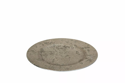 Hardplast Blomsterpotte Grå Fat Rondo 17x1,5cm