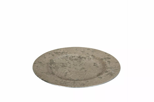 Hardplast Blomsterpotte Grå Fat Rondo 17x1,5cm