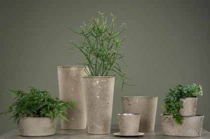 Hardplast Blomsterpotte Mud Krukke Oval 27,5x10x11cm