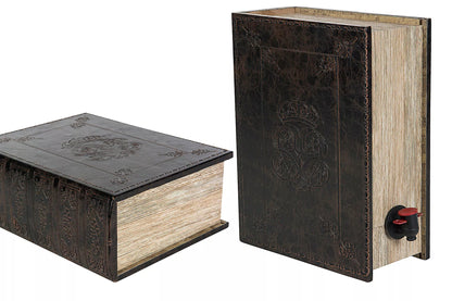 Vinstativ Bokeske Vinboks Skinn 30x23x11,5cm
