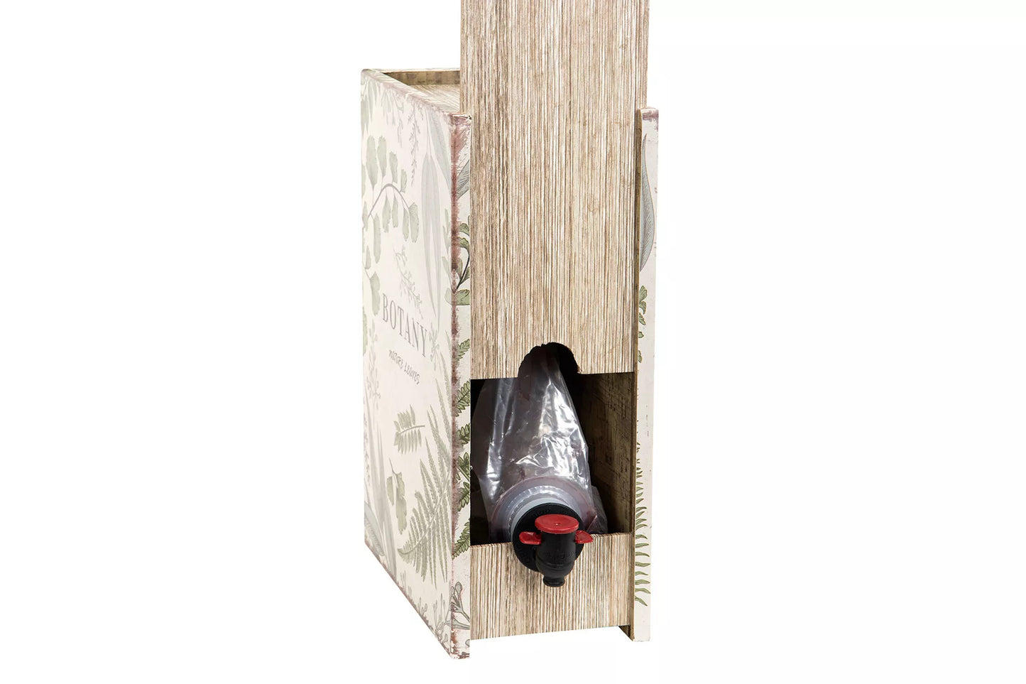Vinstativ Dekorasjon Bokeske Vinboks Blad 30x22,5x11,5cm