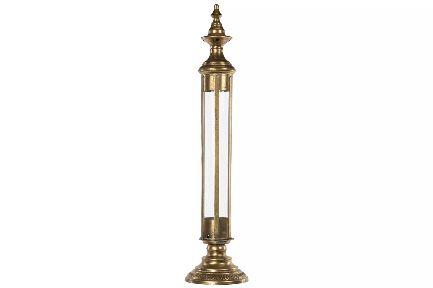 Lyslykt Tower Gull 19x86cm 1 stk
