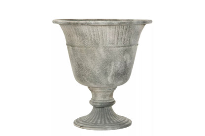 Blomsterpotte Blomsterkrukke Pokal Grå 29x29x32cm