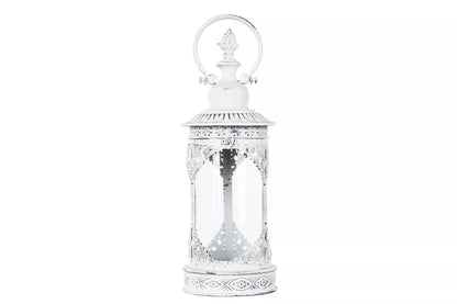 Lyslykt Lucerna Antique - Antikk hvit 15x40cm