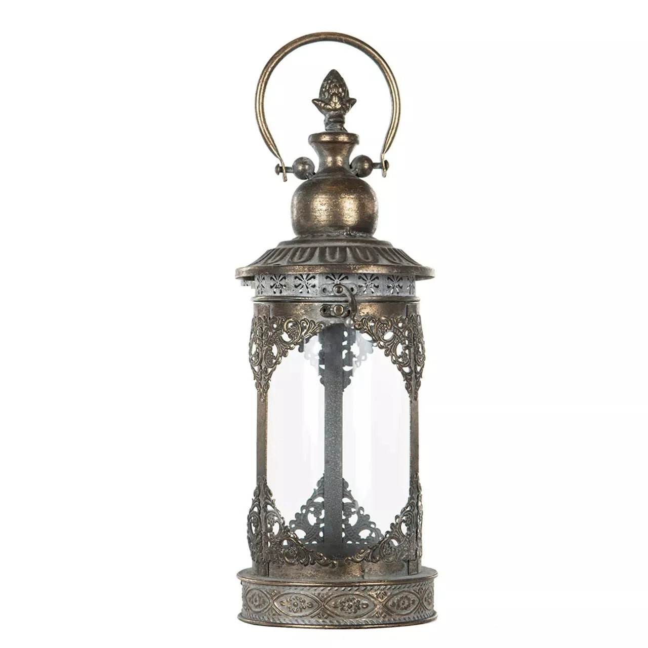 Lyslykt Lucerna Antique - Gyldenbrun 15x40cm
