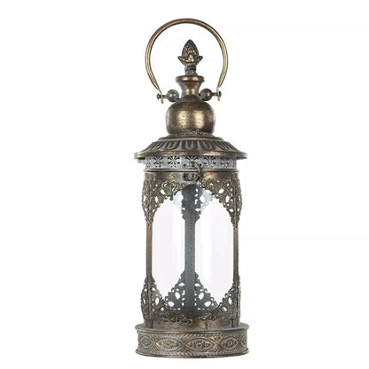 Lyslykt Lucerna Antique - Gyldenbrun 15x40cm