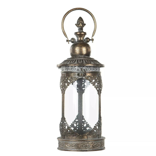 Lyslykt Lucerna Antique - Gyldenbrun 15x40cm