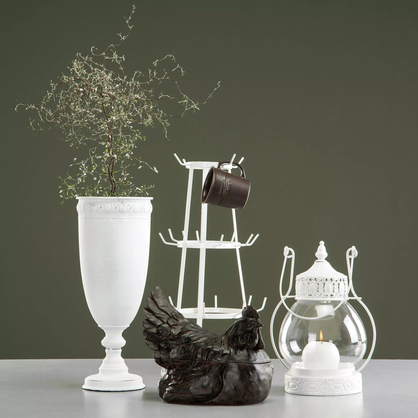 Blomsterpotte Blomsterkrukke Pokal Saga 42 cm
