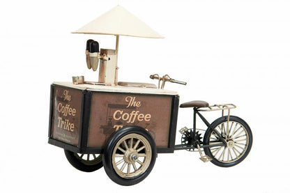 Dekorasjon Metalldekorasjon Sykkel Kaffebar Metall 27x13x17cm