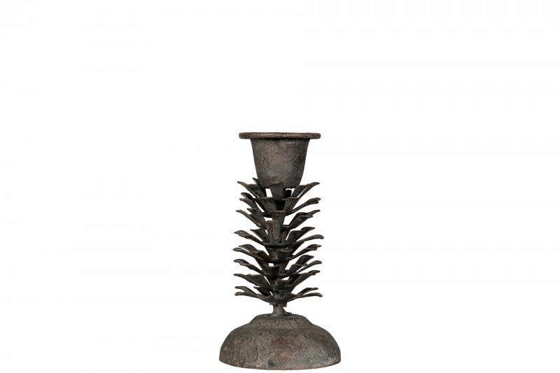 Julelysestake Kongle Metall 7,5x14cm 1 st