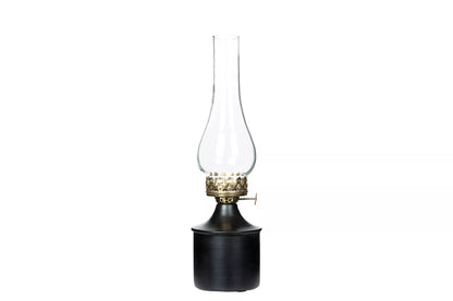 Lyslykt for Telys Svart Iris Ø9x35cm