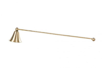 Lysestake Lysslokker 28 cm - børstet messing SALG