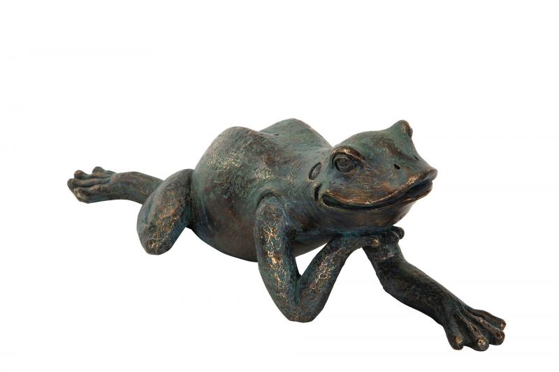 Dekorasjon Frosk Poly 25x15x9,5cm SALG