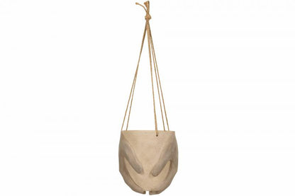 Blomsterpotte Blomsterkrukke Ampel Hand Poly 19x17x21cm