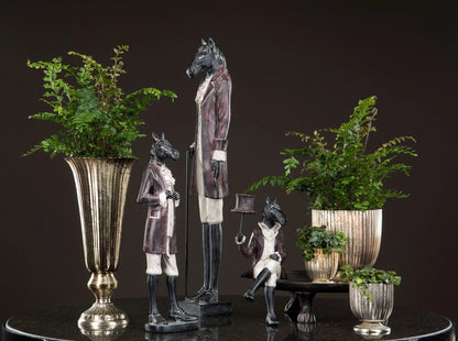 Blomsterpotte Blomsterkrukke Pokal Rex Champagne Ø21x42cm