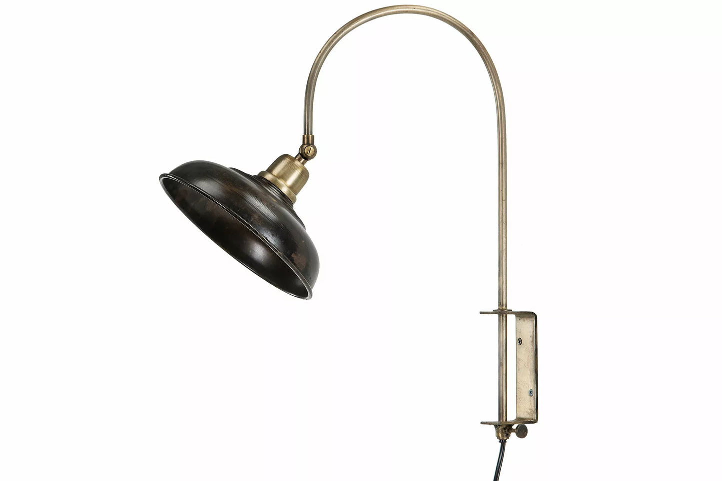 Vegglampe Noa Brun Antikk 20x24 48cm