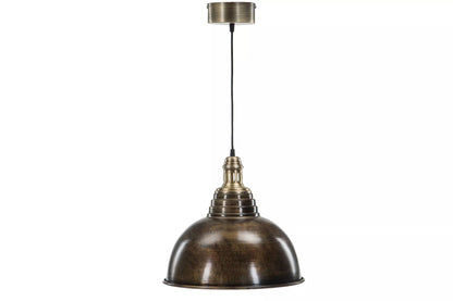 Taklampe Metall Sienna Antikkbrun 38x34cm