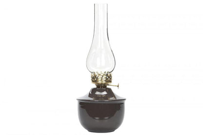 Lyslykt for Telys Emalje Choco Juno Ø13x34cm