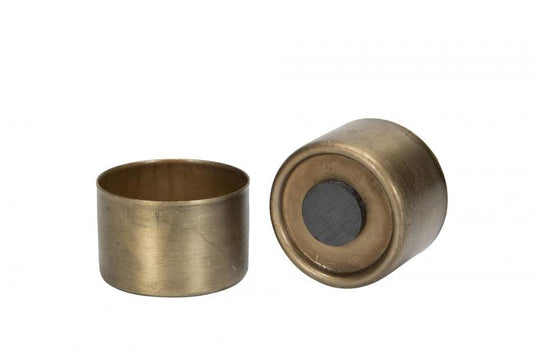 Lysestake Telys Magnet Antik Messing 4x2,7cm 4-pack