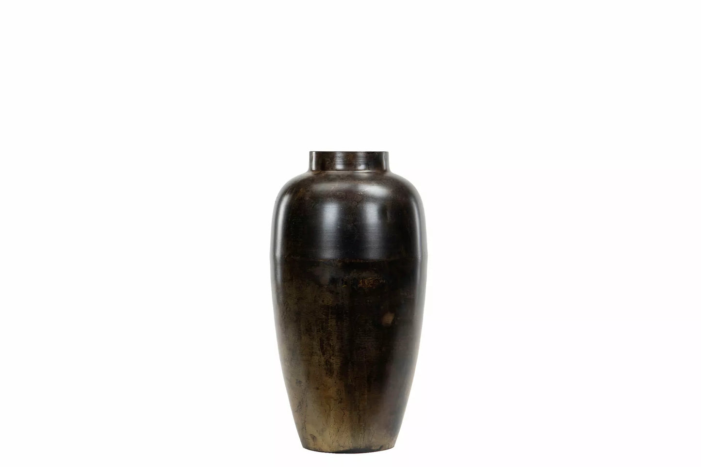 Dekorativ Vase Viv Antikk Brun Ø20x10x41cm