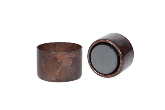 Lysestake Telys Magnet Brun Onyx Ø4x2,5cm 4-pack