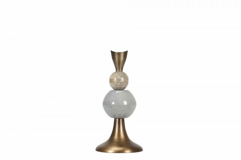 Ljusstake Kronljus Multi Stone 26 cm