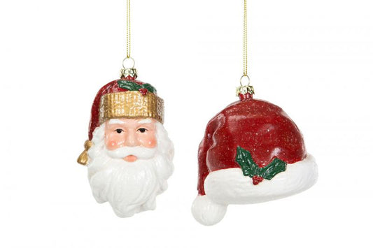 Innendørs julepynt Nisse Nisselue Anheng Mix 12 10cm 2-pack