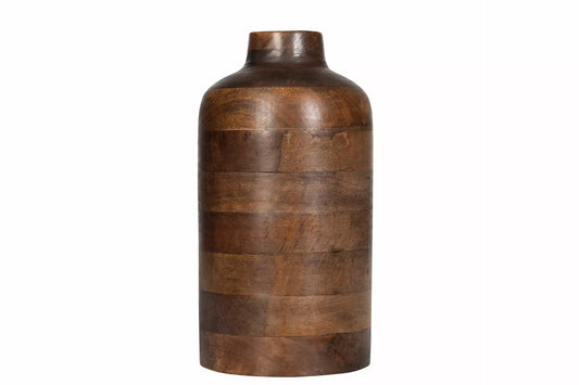 Dekorativ Vase Honey Tre Brun Ø12x46cm