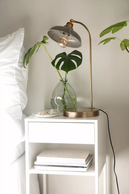 Bordlampe Noa Greige 30x52cm
