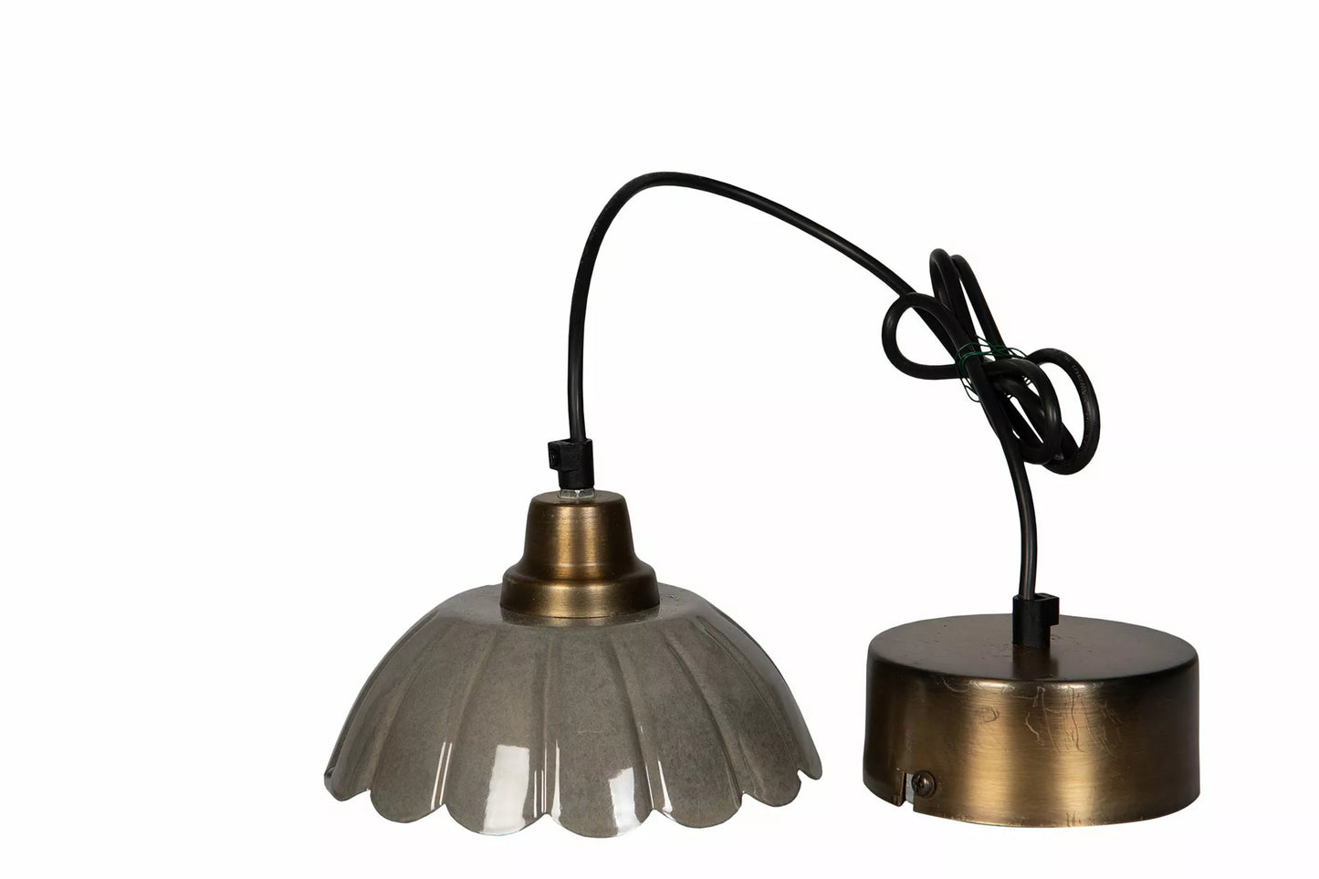 Taklampe Lovis Granitt 18x11cm