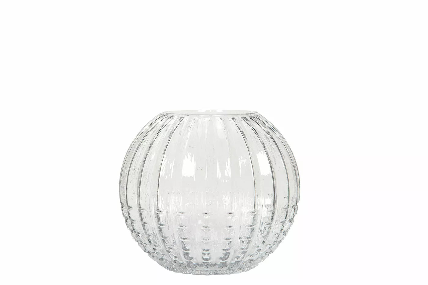 Dekorativ Vase Glass Allium Klar Ø20x10x18cm