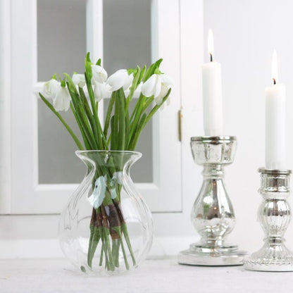 Dekorativ Vase Glass Praline 14 cm SALG