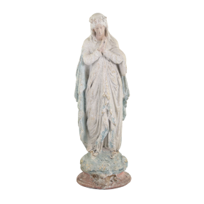 Dekorasjon Madonna H31/L10/B10 cm opal