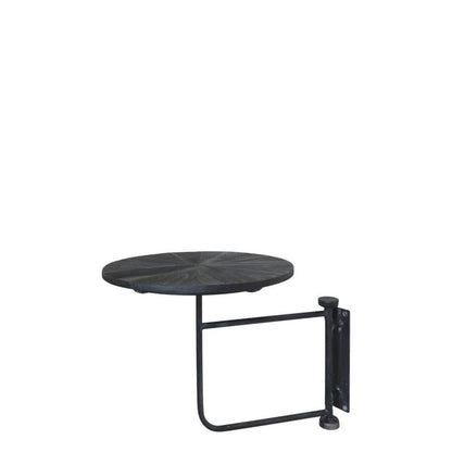 Sidebord Bord for vegg H45,5/Ø35 cm karbon