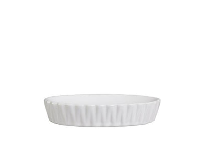 Baderomsinnredning Diamant såpeskål H2,5 / L13 / B9,5 cm hvit