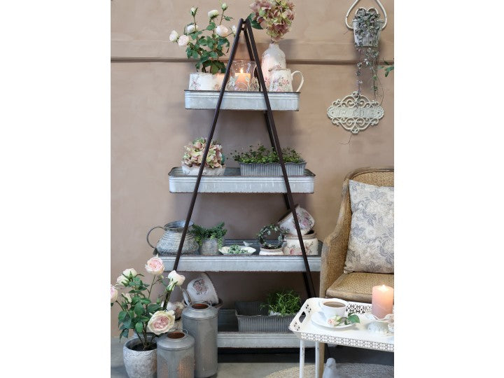 Dekorasjon Skilt "Welcome" H20 / L28 / B5 cm antikk krem SALG