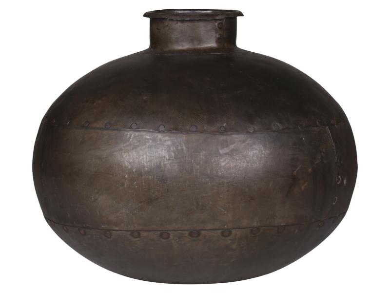Dekorativ Vase gammel ca. H32 / Ø35 cm Unik SALG