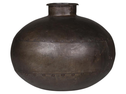 Dekorativ Vase gammel ca. H32 / Ø35 cm Unik SALG