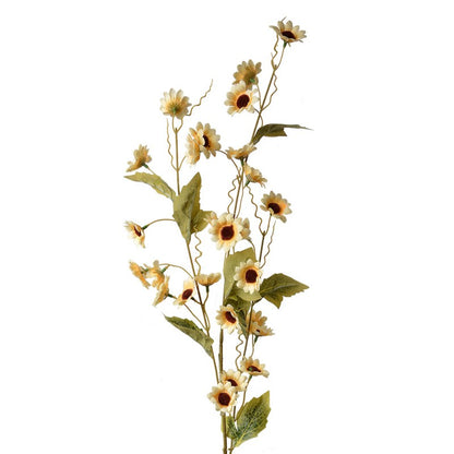 Kunstig Blomst 107 cm Gul SALG