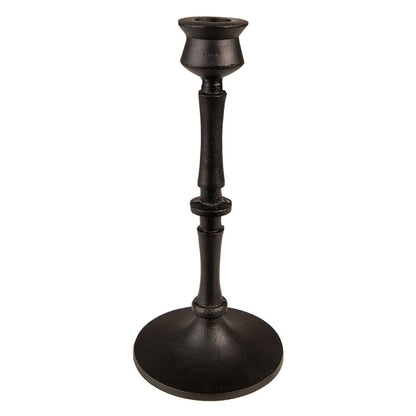 Lysestake Sort Ø 10x23 cm