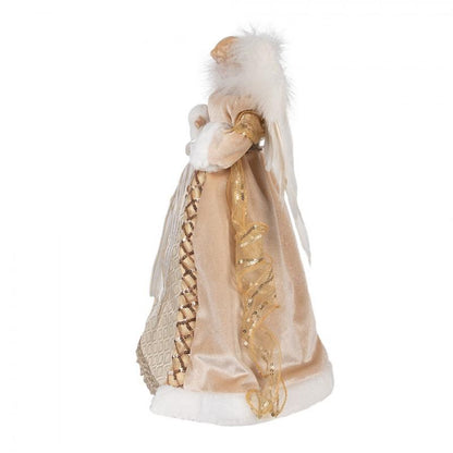 Juldekoration Inomhus Ängel 41 Cm Guldfärgad textil