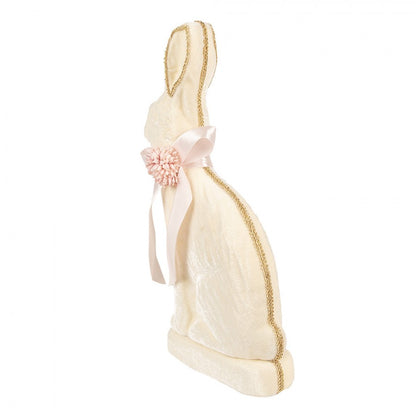 Påskepynt Kanin 22x8x41 cm Beige Tekstil